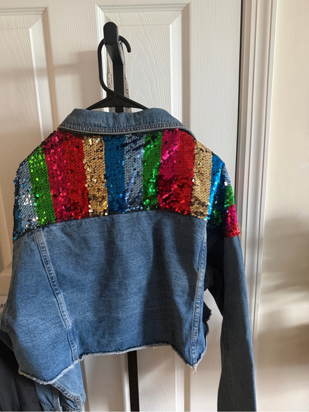 Signature8 Denim Piece with Pink Label